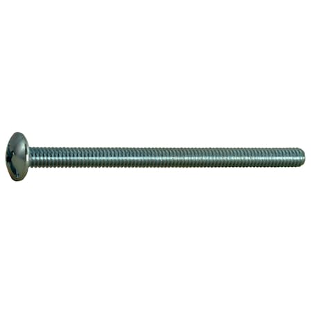 Midwest Fastener #8-32 x 2-1/2 in Combination Phillips/Slotted Truss Machine Screw, Zinc Plated Steel, 25 PK 930971